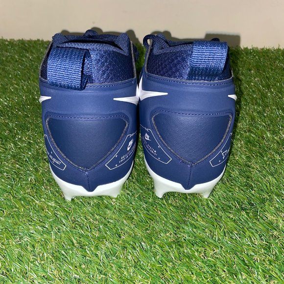 Nike Alpha Menace Pro 3 Navy White Football Cleats CT6649-400 Mens Size 12.5 NEW main image 6